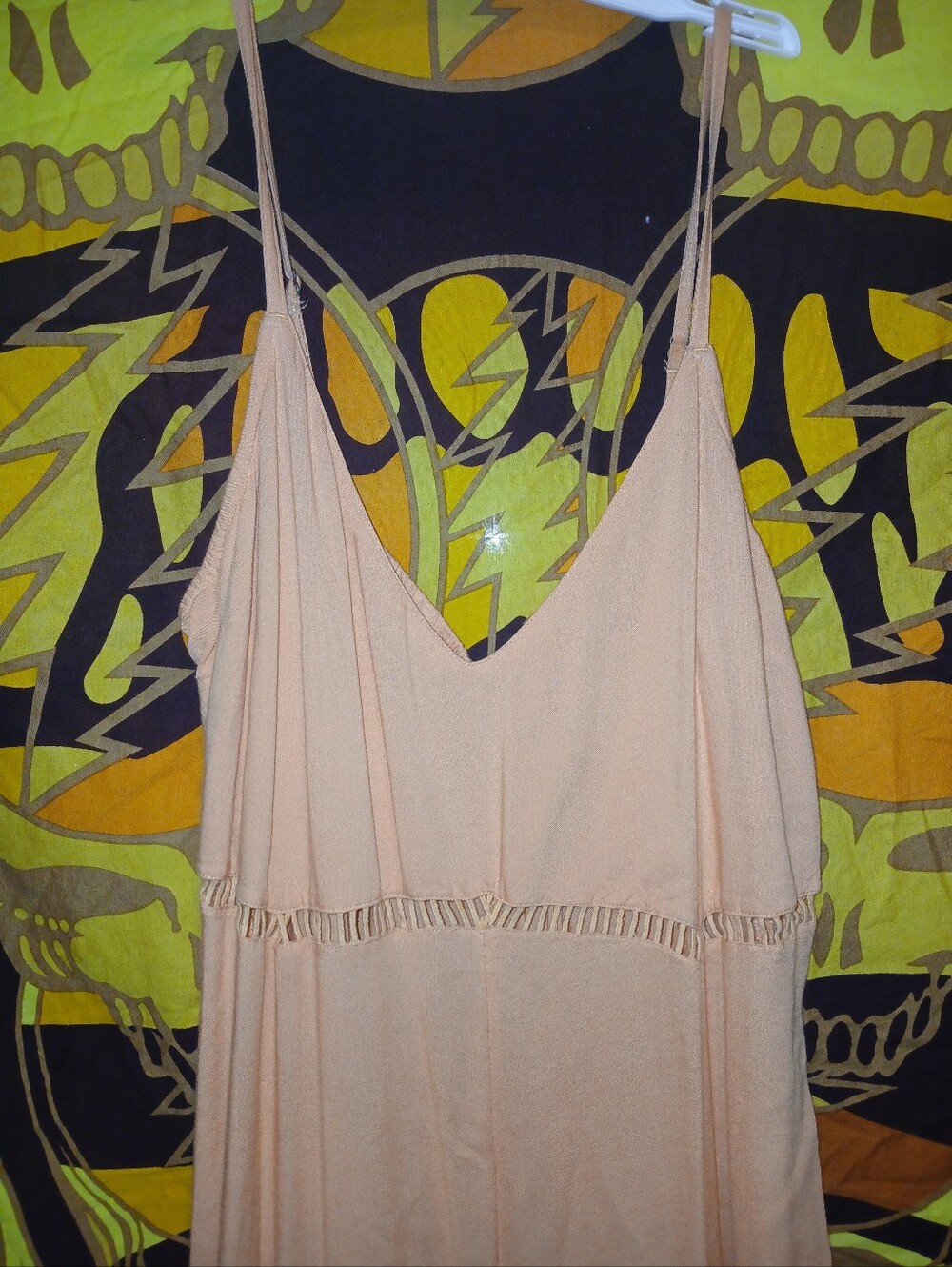 O'Neill Peach Sleeveless Wide-Leg Jumpsuit - Picture 4 of 6